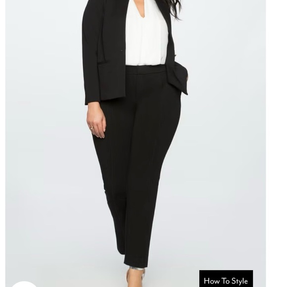 SOFT SURROUNDINGS Pull-on Style Pants in Black - Picture 1 of 6